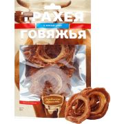 Деревенские лакомства: трахея говяжья с мясом утки для собак 50г