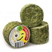 Зверьё-моё: Cпрессованное сено из луговых трав с ромашкой, таблерон 200г