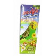 BRAVA: лакомство для попугаев палочки яичные 2шт.