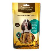 Деревенские Лакомства куриные палочки крученные для собак 100г