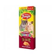 Happy Jungle Палочки для мелких грызунов Мед Орехи 3шт 90гр.