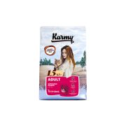 Сухой корм для взрослых кошек Karmy с телятиной 1,5кг