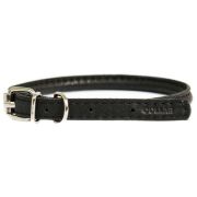 Collar Glamour ошейник круглый чёрный 13*45-53СМ 35071