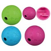 Trixie игрушка для собак мяч для лакомства резина 6см 34940