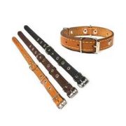 BRAVA ошейник для собак 2 слоя украшенный №20 АРТ024