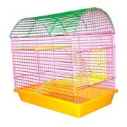 Клетка для грызунов ЗооМарк Полукруглая 2-х Этажная 36*22*35см