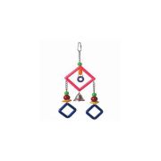 Кеша: игрушка для птиц три треугольника 28см SF-3113