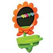 Кеша: игрушка для птиц зеркало-подсолнух с ванночкой 60