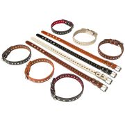 Brava Ошейник №20 с Подкладом Клепаный