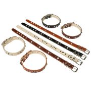 Brava Ошейник №20 2 Слоя с Металлофурнитурой