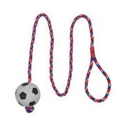 Игрушка для собак Trixie Мяч на веревке 100см