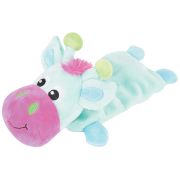 Zolux Игрушка плюшевая для щенков, корова (бирюзовая)