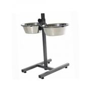 Подставка «Мухтар-2» напольная две миски по 2,80л