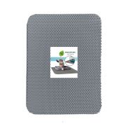 Зверье мое Коврик для туалет 75*120см серебро