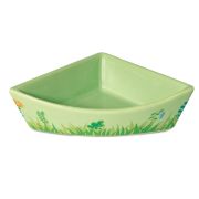 Triol Миска Полянка керамическая угловая 45мл