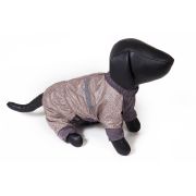 Комбинезон флис девочка немецкая овчарка 70см