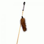 Игрушка GoSi дразнилка норковый хвостик на веревке