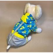 Дождевик «Зонтик» голубой XL