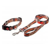 Комплект Hello Pet BUC10 Фотопринт-Лабрадор Ошейник+Поводок нейлон 25ММ*1,27М