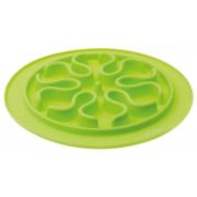Миска для собак Hello Pet силикон рельефная салатовая 24см
