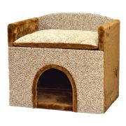 Будка Зооник С Лежанкой Средняя 22087 585*390*530