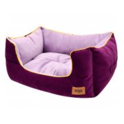 Лежанка Зэ Ампир Пухлик №2 Меб.ткань 710123 49*36*22 Серый/бордо