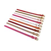 Ошейник искусственная кожа №16 Украшенный