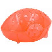 Домик (Зооэкспресс) DeLuxe с дверцей полупрозрачный 18*12*9см для хомяка