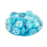 Грунт стеклянный N123 (плоский кошачий глаз лазурный) 170г