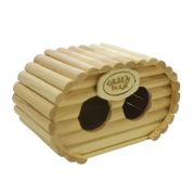 Домик (Иванко) «Бинокль»  Деревянный  Д/грызунов