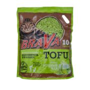 НАПОЛНИТЕЛЬ БРАВА ТОФУ 10Л ЗЕЛЕНЫЙ ЧАЙ (1*4)