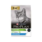Сухой корм Pro Plan(Про План) для стерилизованных кошек и кастрированных котов, кролик, 3 кг