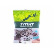 TiTBiT Лакомство для кошек Подушечки с паштетом Из Утки 30гр.