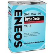Масло моторное ENEOS Turbo Diesel CG-4 минеральное 15W-40 4 л