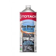 Масло моторное TOTACHI Eco Diesel CI-4/CH-4/SL п\синт 10W-40 1 л