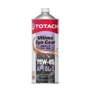 Масло трансмиссионное синтетическое TOTACHI Ultima Syn Gear 75W-85 GL-5 1л