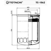 Фильтр масляный TOTACHI TC-1062 C-411 SL50-14-V61