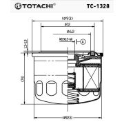 Фильтр масляный TOTACHI TC-1328 500038751 W 914/28