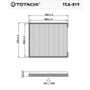 TOTACHI TCA-819 (LADA Priora, кондиционер HALLA, 21703812202082)