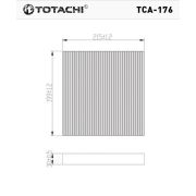Фильтр салона TOTACHI TCA-176 AC-201 27277-4M400 MANN CU 22 003
