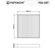 Фильтр салона TOTACHI TCA-237 AC-806 80292-SEA-003 MANN CU 2358