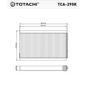 Фильтр салона TOTACHI TCA-295K 64 31 6 935 823 CUK 3139