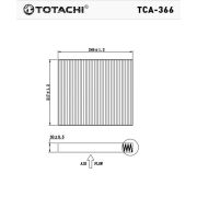 Фильтр салона TOTACHI TCA-366 6Q0820367B CU2545