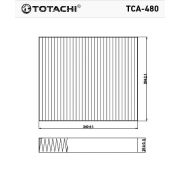 Фильтр салона TOTACHI TCA-480 J13271190 CU 2442