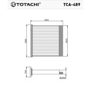 Фильтр салона TOTACHI TCA-489 MN185231 CU2231