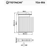 Фильтр салона TOTACHI TCA-556 27891EL00A CU22007