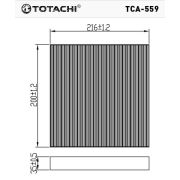 Фильтр салона TOTACHI TCA-559 27 27 782 14R CU 22 011