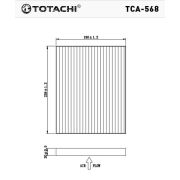 Фильтр салона TOTACHI TCA-568 971330Z000 CU24004