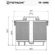 Фильтр топливный TOTACHI - TF-1090 F-193 23390-0L010