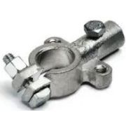 Клемма аккумуляторная литая «-» , болтовое соединение, под провод сеч. 16 мм2 латунь, м6 + м6 736 AX